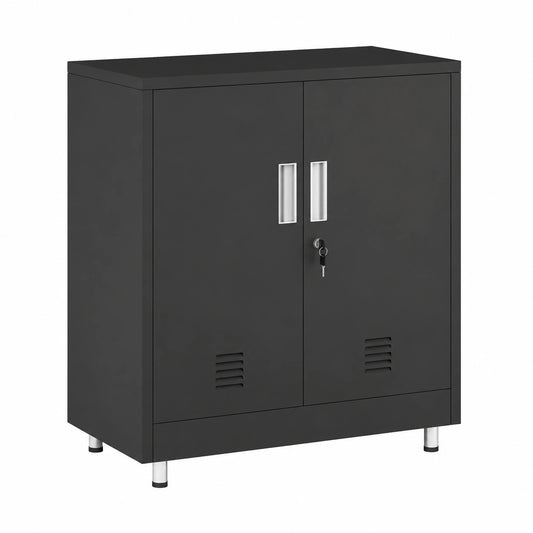 Aktenschrank – Schwarz