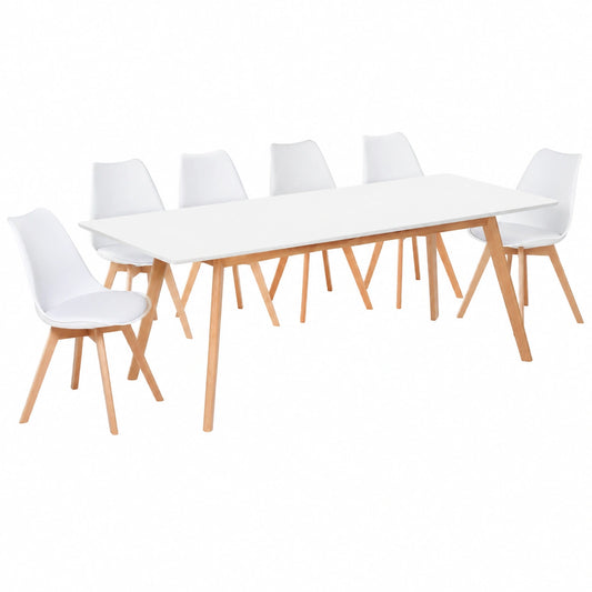 Esstisch – 200 cm, skandinavischer Stil, ausziehbar