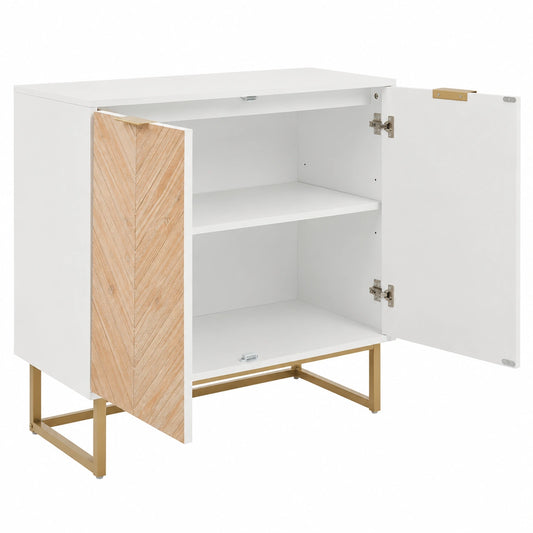 Sideboard – skandinavischer Stil, mit mehreren Türen, aus MDF und Holz, für Schlafzimmer